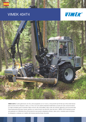 Harvesters Vimek 404 T 4