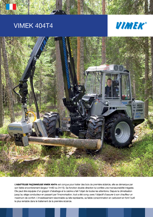 Harvesters Vimek 404 T 4