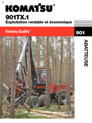 Biçerdöverler Komatsu 901 TX
