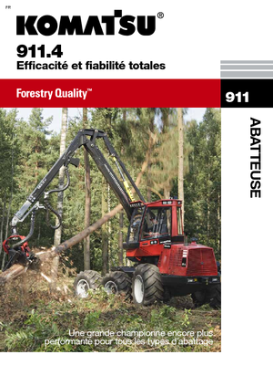 Harvesters Komatsu 911.4