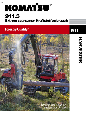 Harvesters Komatsu 911.5