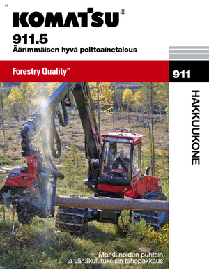 Harvesters Komatsu 911.5