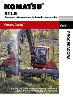 Harvesters Komatsu 911.5