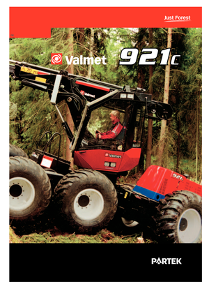 Biçerdöverler Valmet 921 C