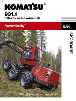 Biçerdöverler Komatsu 931.1