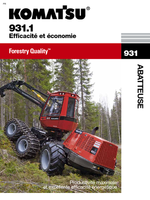 Biçerdöverler Komatsu 931.1