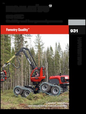Harvesters Komatsu 931XC
