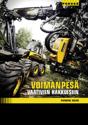 Harvesters Ponsse Bear