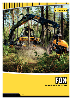 Harvesters Ponsse Fox