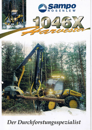 Biçerdöverler Sampo Rosenlew SR 1046 X