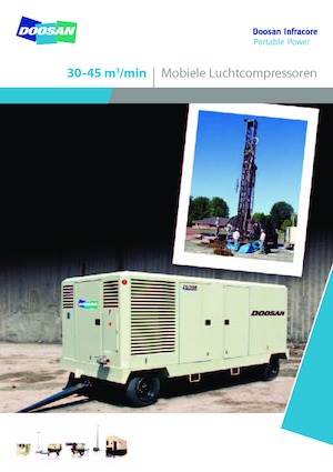 Portable Air Compressors - Diesel, Electric, Gasoline Doosan 10/455 
