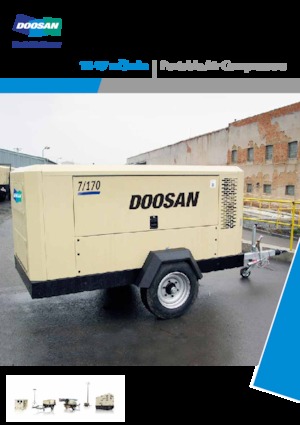 Taşınabilir Hava Kompresörleri - Dizel, Elektrikli, Benzinli Doosan 14/115 