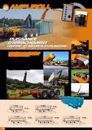 Hook lift systems Rolland AMPLIROLL 7020