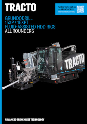 Horizontal Directional Drills TRACTO-Technik Grundodrill 15 XP
