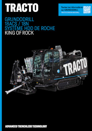 Horizontal Directional Drills TRACTO-Technik Grundodrill 18 ACS