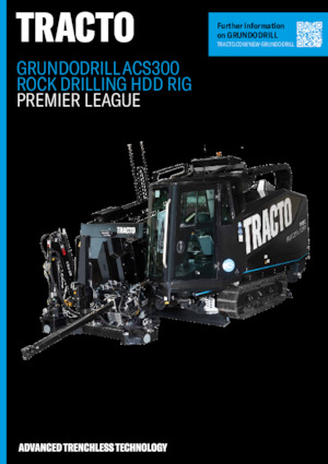 Yatay Yönlü Matkaplar TRACTO-Technik Grundodrill ACS 300