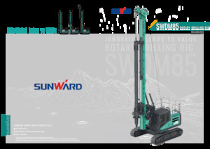 Yatay Yönlü Matkaplar Sunward SWDM85