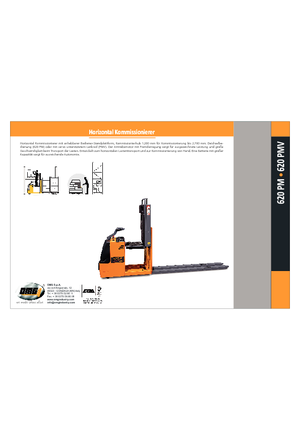 Order Pickers & Cherry Picker Forklifts OMG 620 PM 