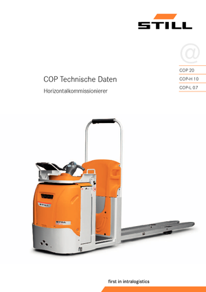 Order Pickers & Cherry Picker Forklifts Still COP 20