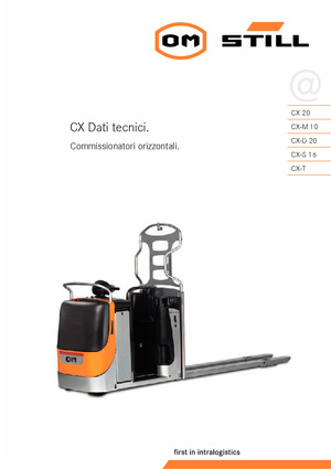 Order Pickers & Cherry Picker Forklifts Still CX 20