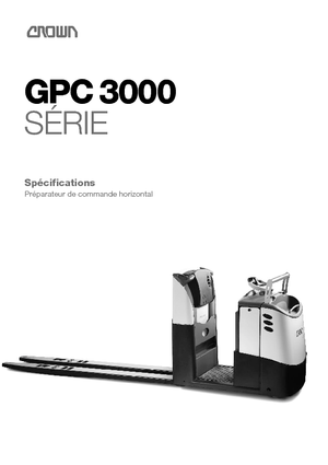 Order Pickers & Cherry Picker Forklifts Crown GPC 3020-2.0