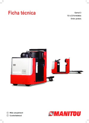 Order Pickers & Cherry Picker Forklifts Manitou CI 12 PF