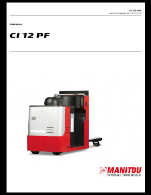 Sipariş Seçiciler Manitou CI 12 PF