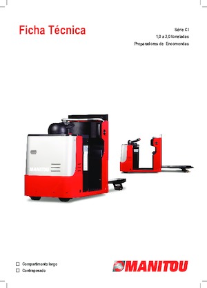 Order Pickers & Cherry Picker Forklifts Manitou CI 12 PF