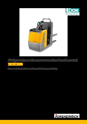 Order Pickers & Cherry Picker Forklifts Jungheinrich ECE 310