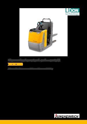 Order Pickers & Cherry Picker Forklifts Jungheinrich ECE 310