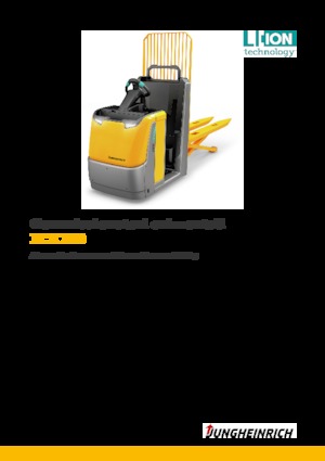 Order Pickers & Cherry Picker Forklifts Jungheinrich ECE 320 HP