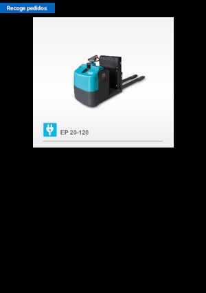 Order Pickers & Cherry Picker Forklifts Baoli EP 20-120