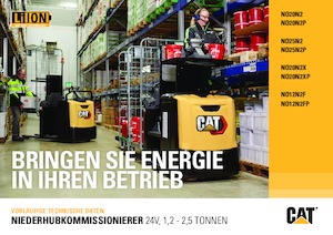 Sipariş Seçiciler Caterpillar NO20N2X