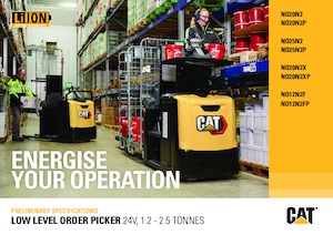 Sipariş Seçiciler Caterpillar NO20N2X