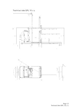 Order Pickers & Cherry Picker Forklifts Actil Warehouse Trucks OPL 10 1.2