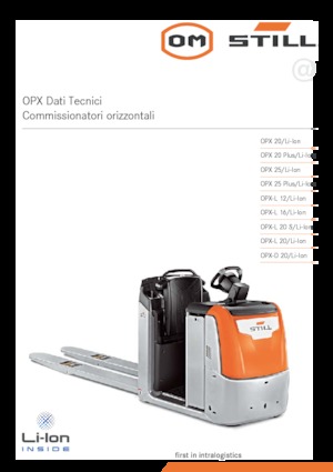 Order Pickers & Cherry Picker Forklifts Still OPX-D 20