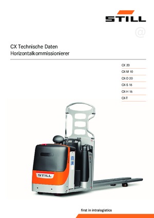 Order Pickers & Cherry Picker Forklifts Still CX-H 16