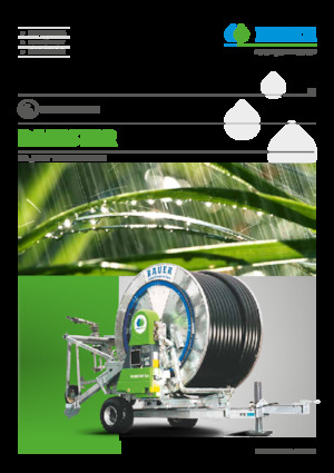 Hose reels Bauer Irrigation RAINSTAR A3 63-150