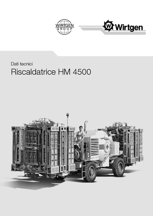 Road Recycling Machines/-Hot Recyclers Wirtgen HM 4500