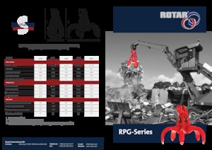 Hydr. kapaklı kepçeler Rotar RPG 4-450