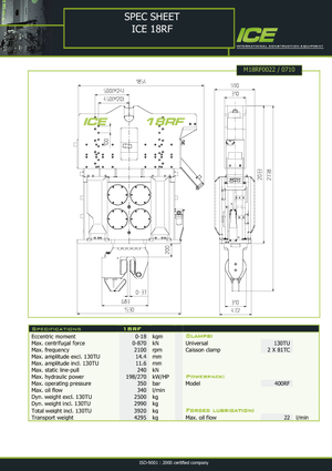 Vibro Hammers ICE 18 RF