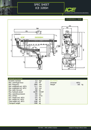Vibro Hammers ICE 328 SH