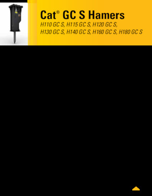 Hidrolik yontma çekiçleri Caterpillar H140GC S 