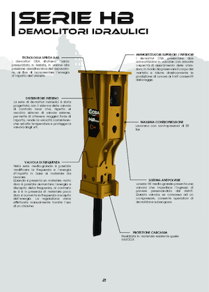 Hydraulic Breakers OSA Demolition Equipment HB 90