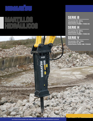 Hydraulic Breakers Komatsu JMHB 660H-1