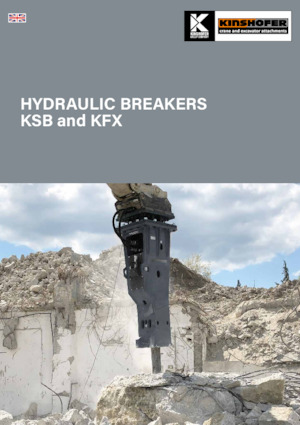 Hidrolik yontma çekiçleri Kinshofer KFX 29