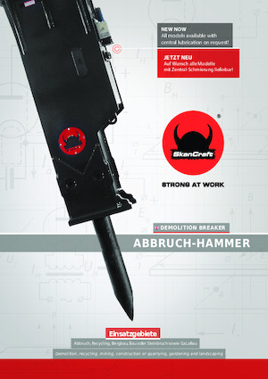 Hydraulic Breakers SkanCraft SCB90