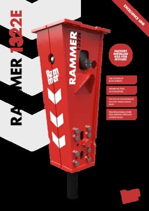 Hydraulic Breakers Rammer 1322E