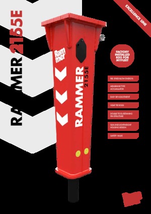 Hydraulic Breakers Rammer 2155E