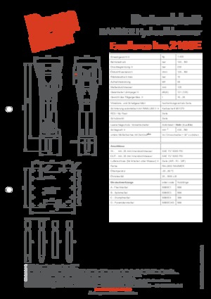 Hidrolik yontma çekiçleri Rammer 2166E